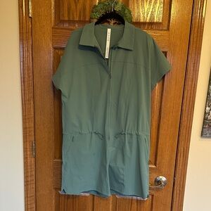 Lululemon Athletica Sage Zip Up Romper